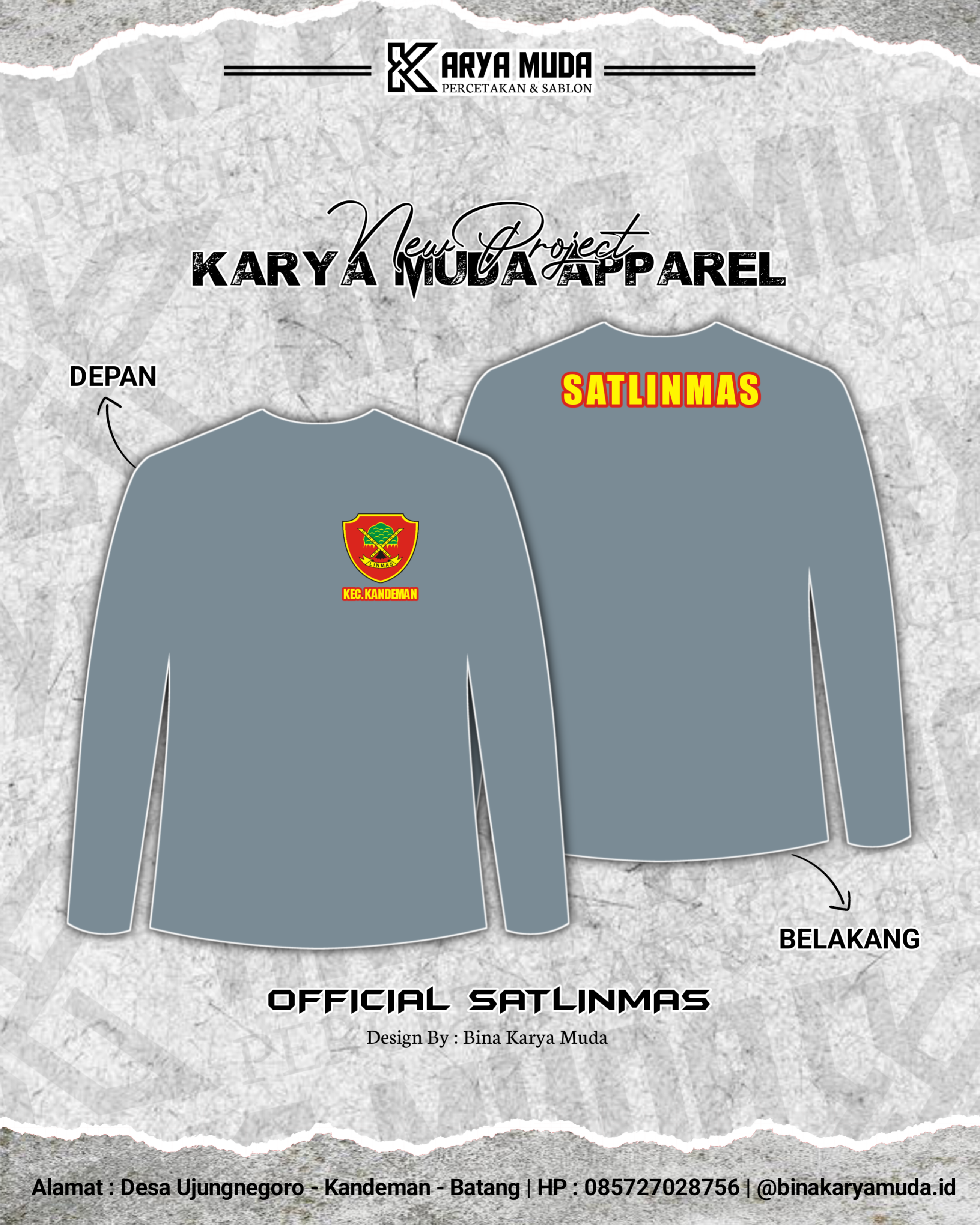 Kaos SATLINMAS Kandeman