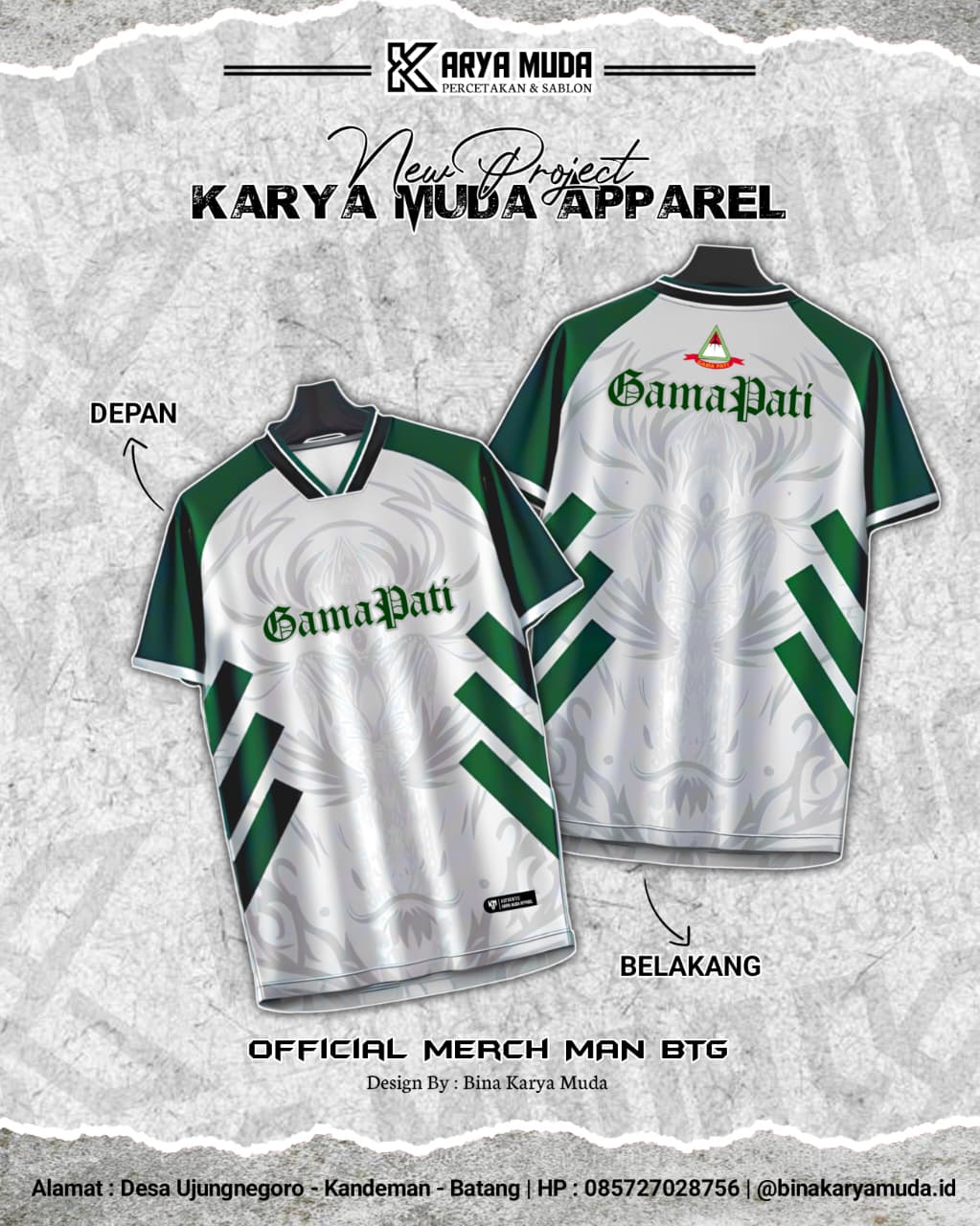 Jersey MAN 1 Batang