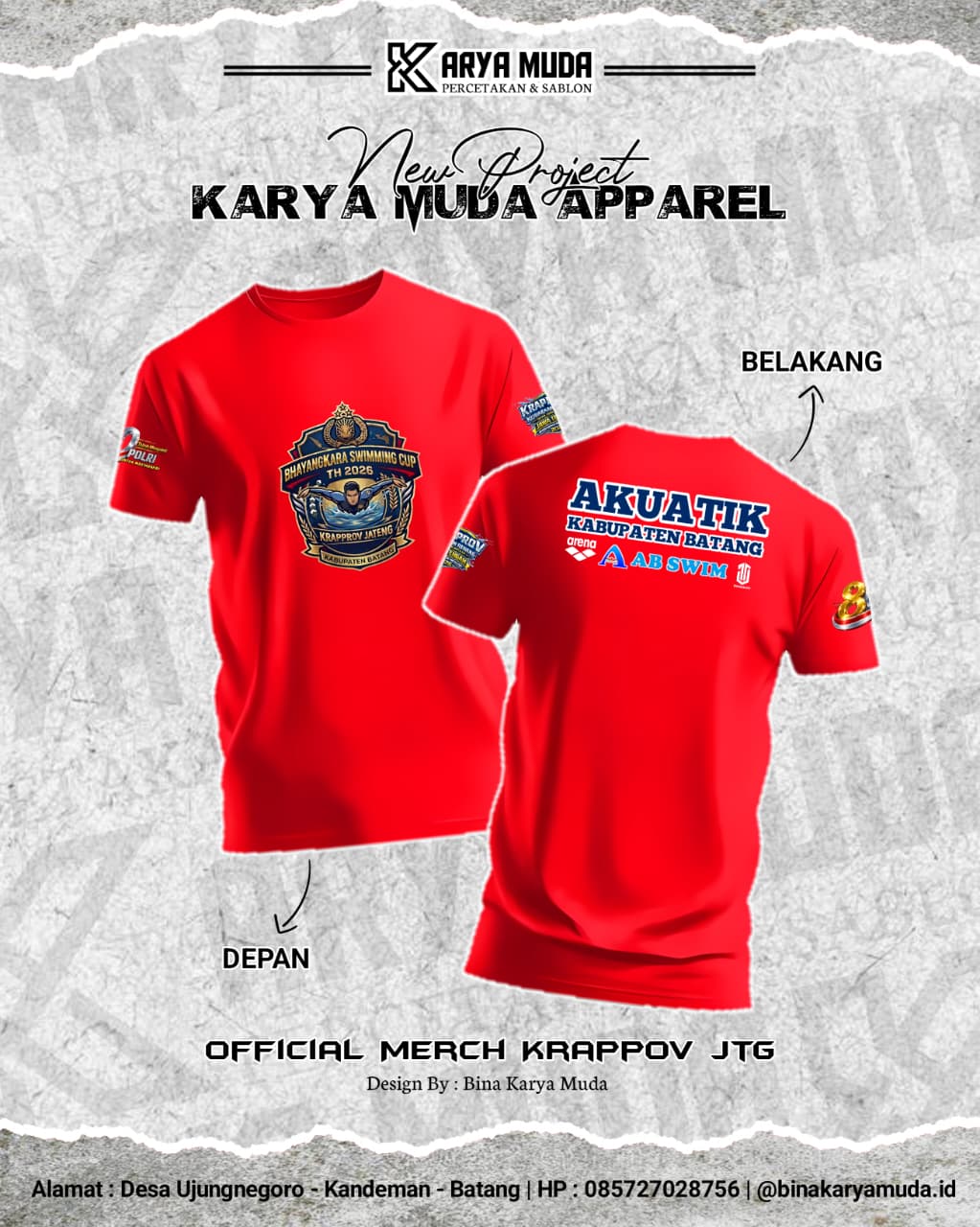 Kaos Aquatiq Indonesia 2026