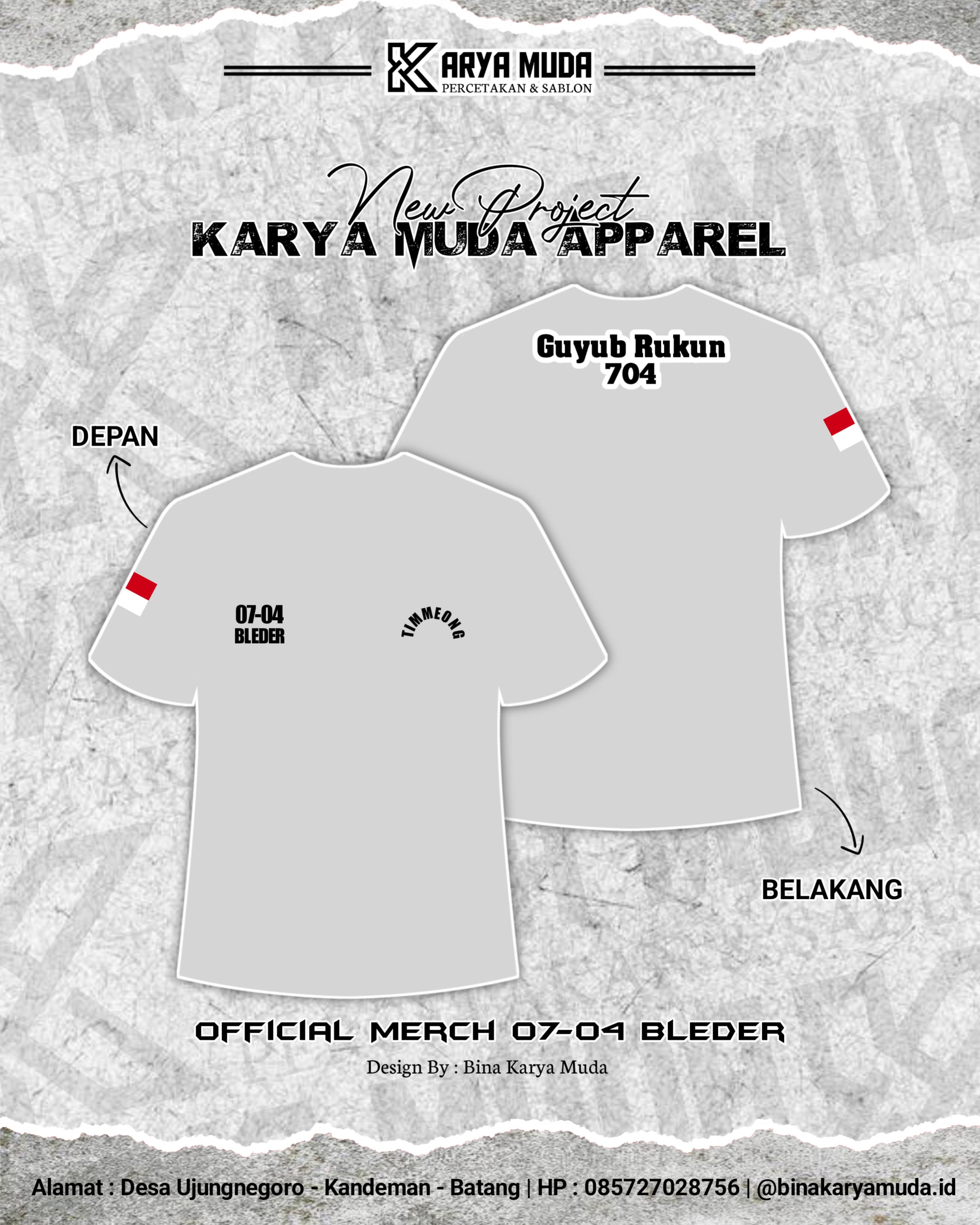 Kaos Bleder Raya Tegalsari