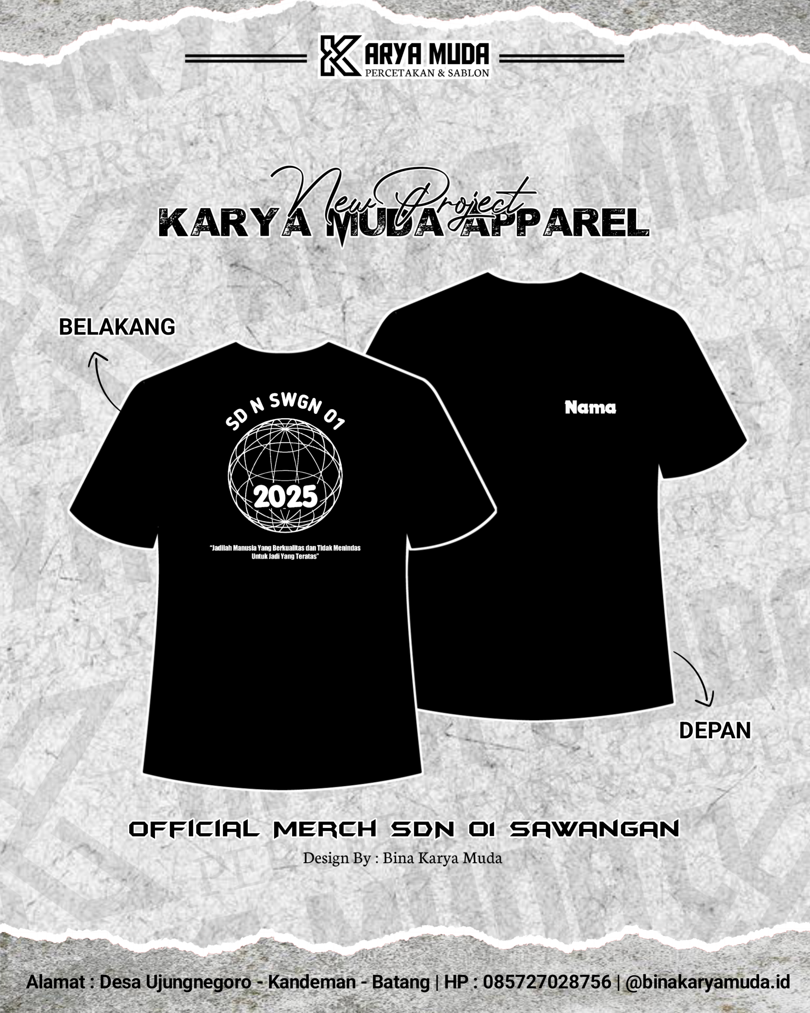 Kaos SDN Sawangan Gringsing