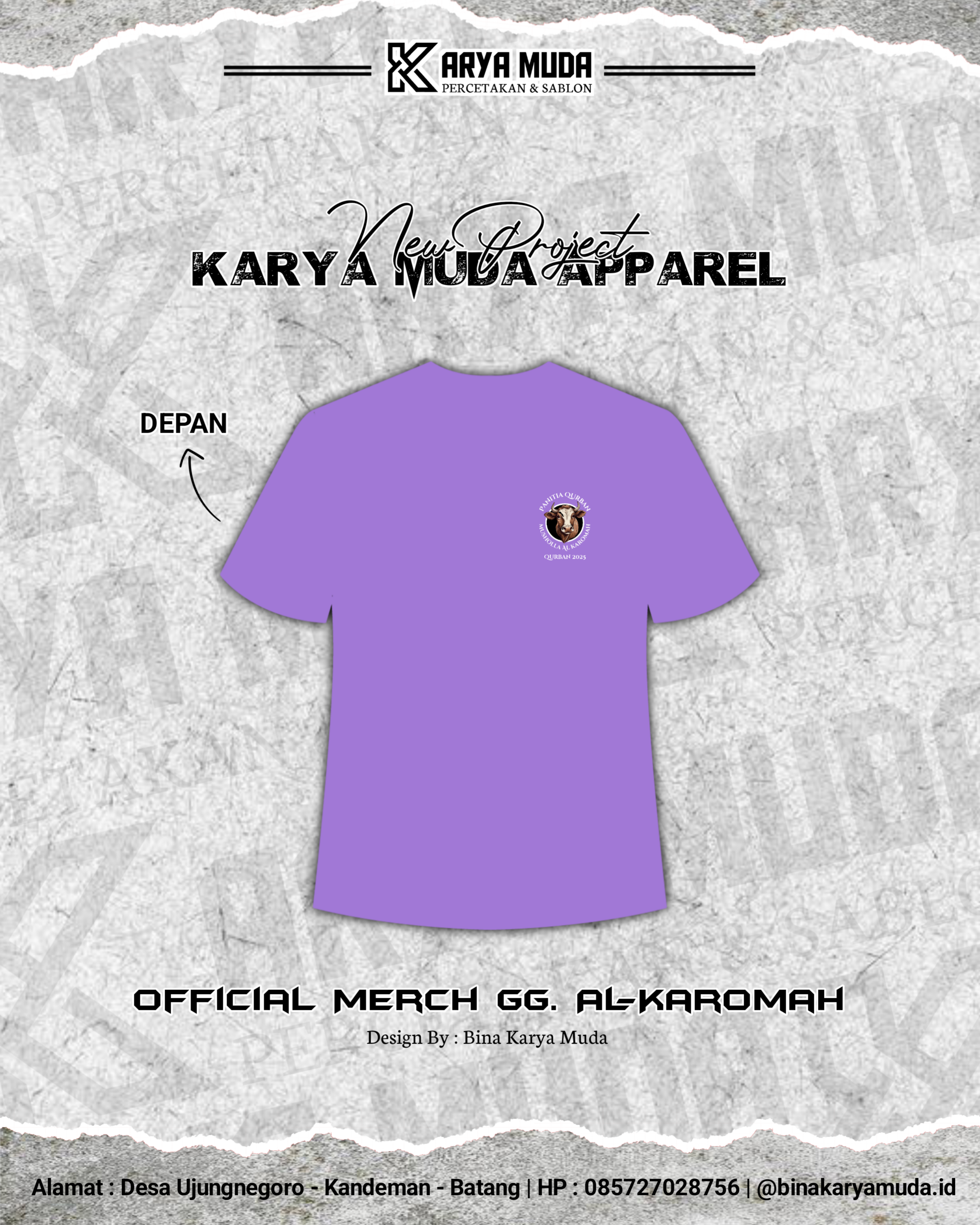 Kaos Warga Gang Al-Karomah Batang
