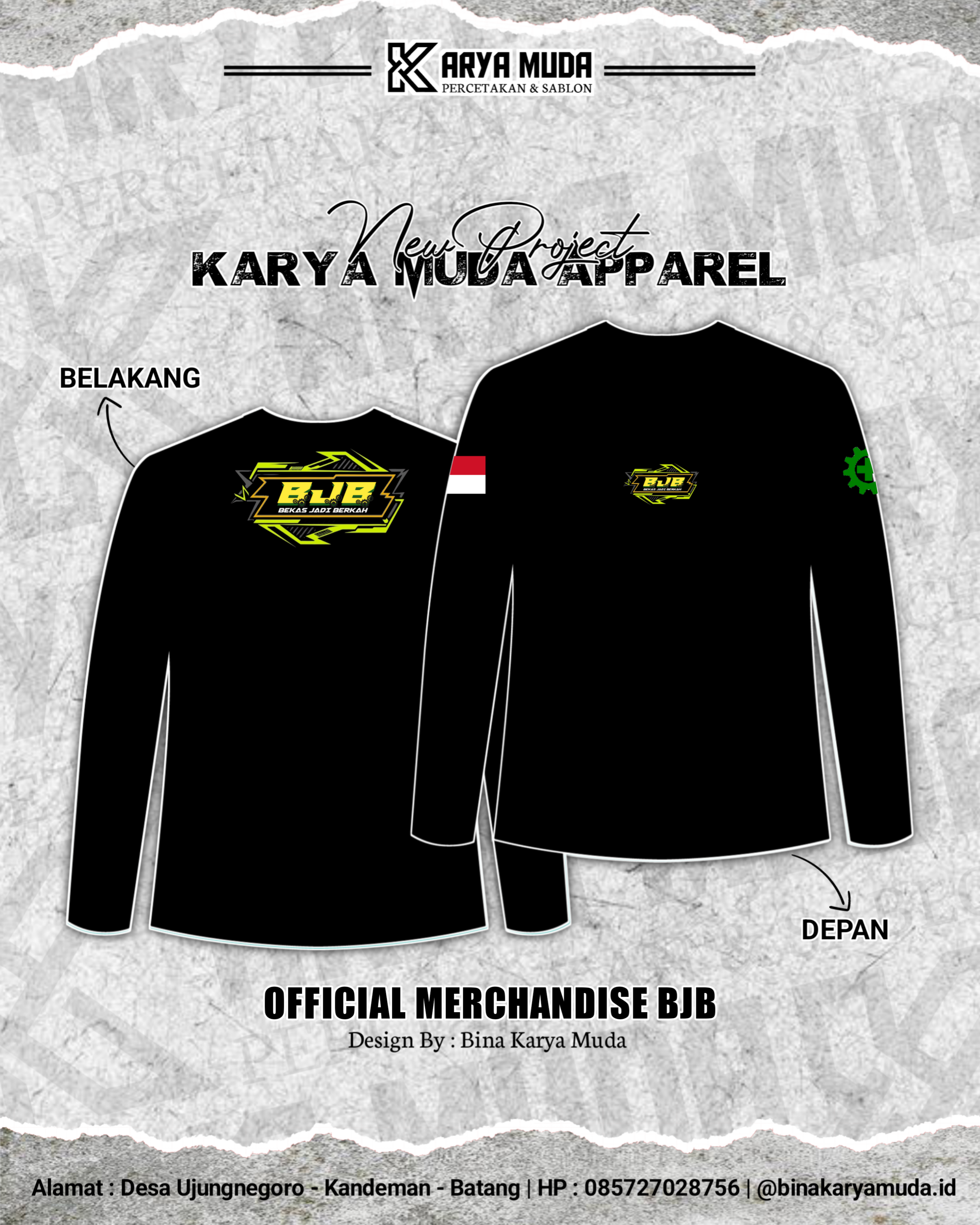 Kaos BJB Kabupaten Batang